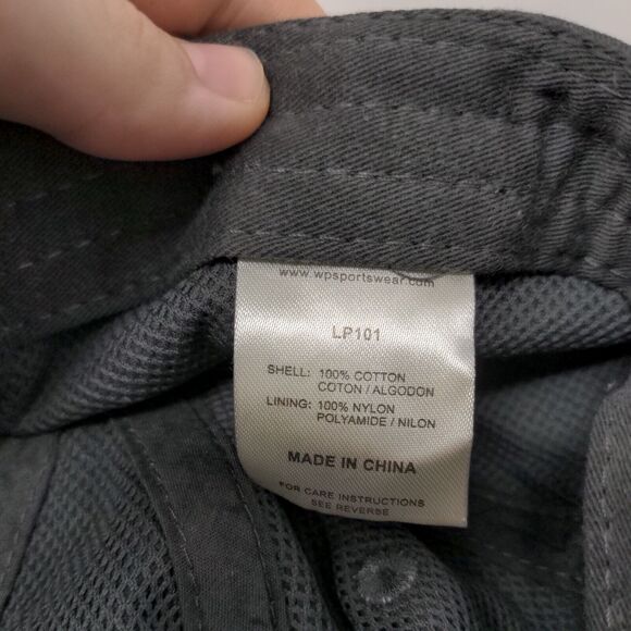 Missy's Hope Purple Ribbon Slideback Hat Gray One Size Adams W/Tags - Picture 7 of 8